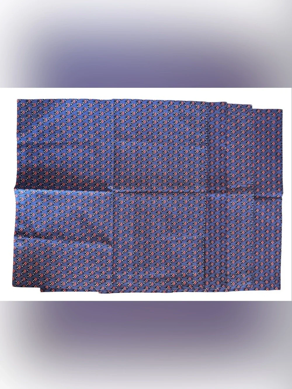 NWT Set Williams Sonoma 4 Cloth Napkins AERIN Lauder Collaboration Block Print